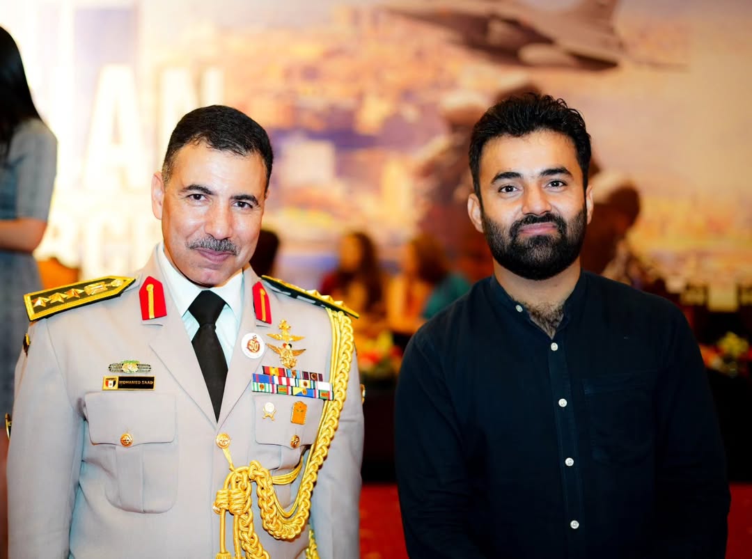 With H.E. Brig. Gen. Mohammad Saad